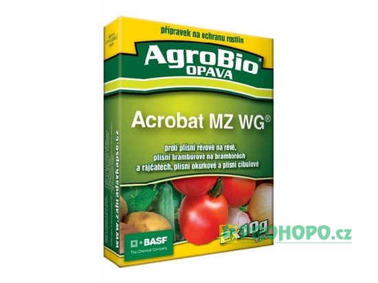 Acrobat MZ WG 2x10g  - proti plísni révové, bramborové, okurkové a cibulové