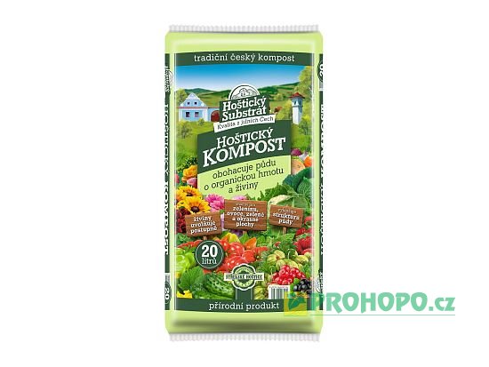 FORESTINA Kompost Hoštický 20l - pro obohacení půdy o organickou hmotu a živiny