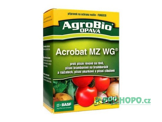 Acrobat MZ WG 5x50g - proti plísni révové, bramborové, okurkové a cibulové