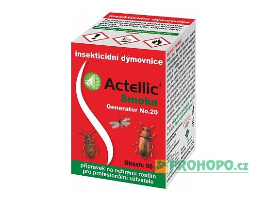 Actellic Smoke Generator No.20 90g - insekticidní dýmovnice pro hubení skladištních škůdců komodit