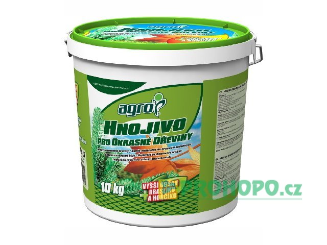 AGRO Hnojivo na okrasné dřeviny 10kg