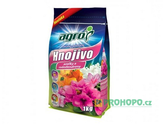 AGRO Hnojivo organo-minerální pro azalky a rododendrony 1kg