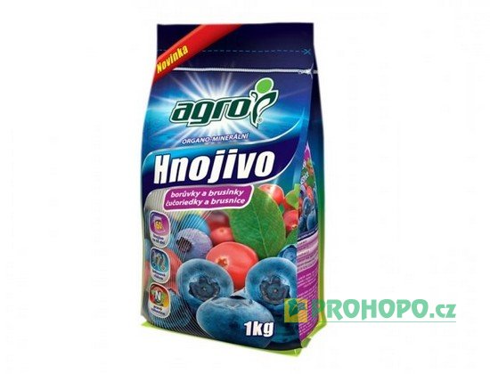 AGRO Hnojivo organo-minerální pro borůvky a brusinky 1kg