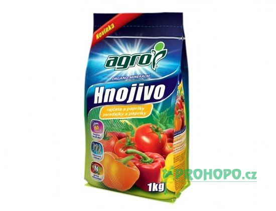 AGRO Hnojivo organo-minerální pro rajčata a papriky 1kg