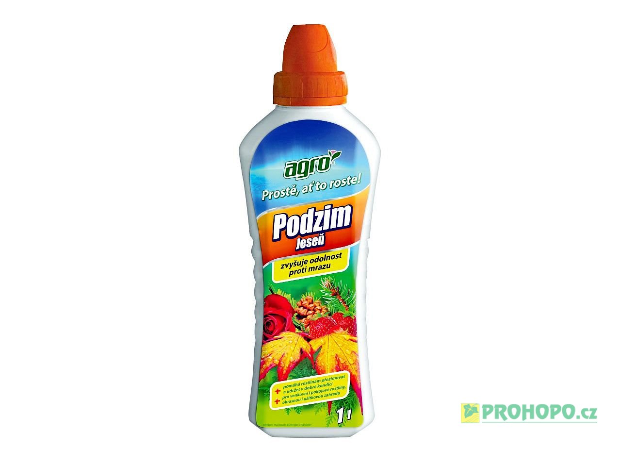 AGRO Kapalné hnojivo podzim 1l - pro zvýšení odolnosti proti mrazům, Prostě, ať to roste!