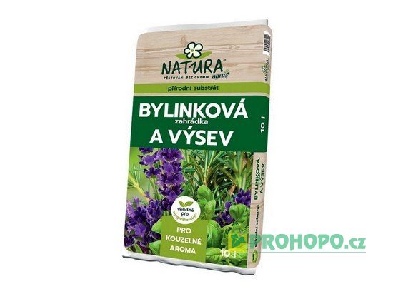 AGRO Natura Substrát bylinková zahrádka a výsev 10l