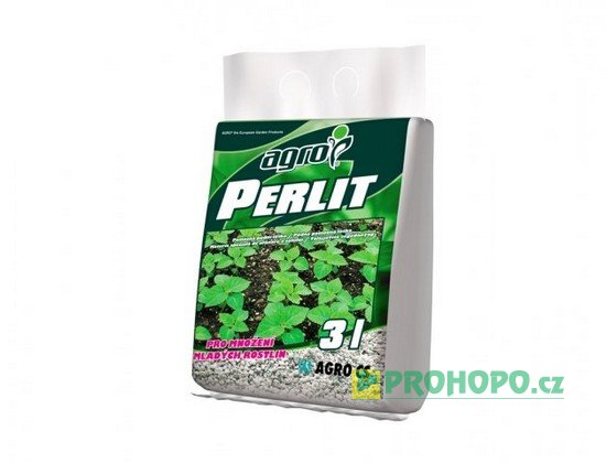 AGRO Perlit 3l - sterilní materiál pro zdravý výsev