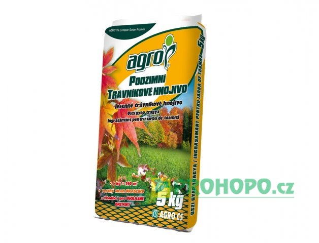 AGRO Podzimní trávníkové hnojivo 5kg