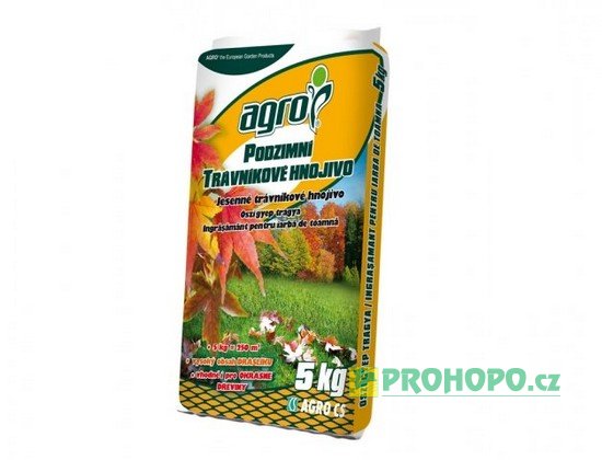 AGRO Podzimní trávníkové hnojivo 5kg
