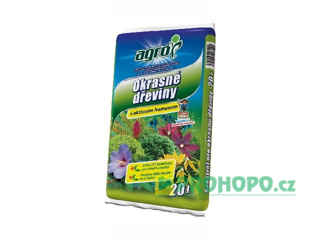 AGRO Substrát pro okrasné dřeviny 20l