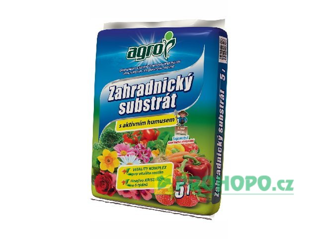 AGRO Substrát zahradnický 5l