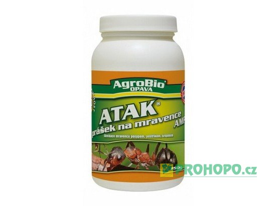 ATAK AMP 2MG prášek na mravence 250g - k likvidaci mravenců posypem, postřikem a kropením