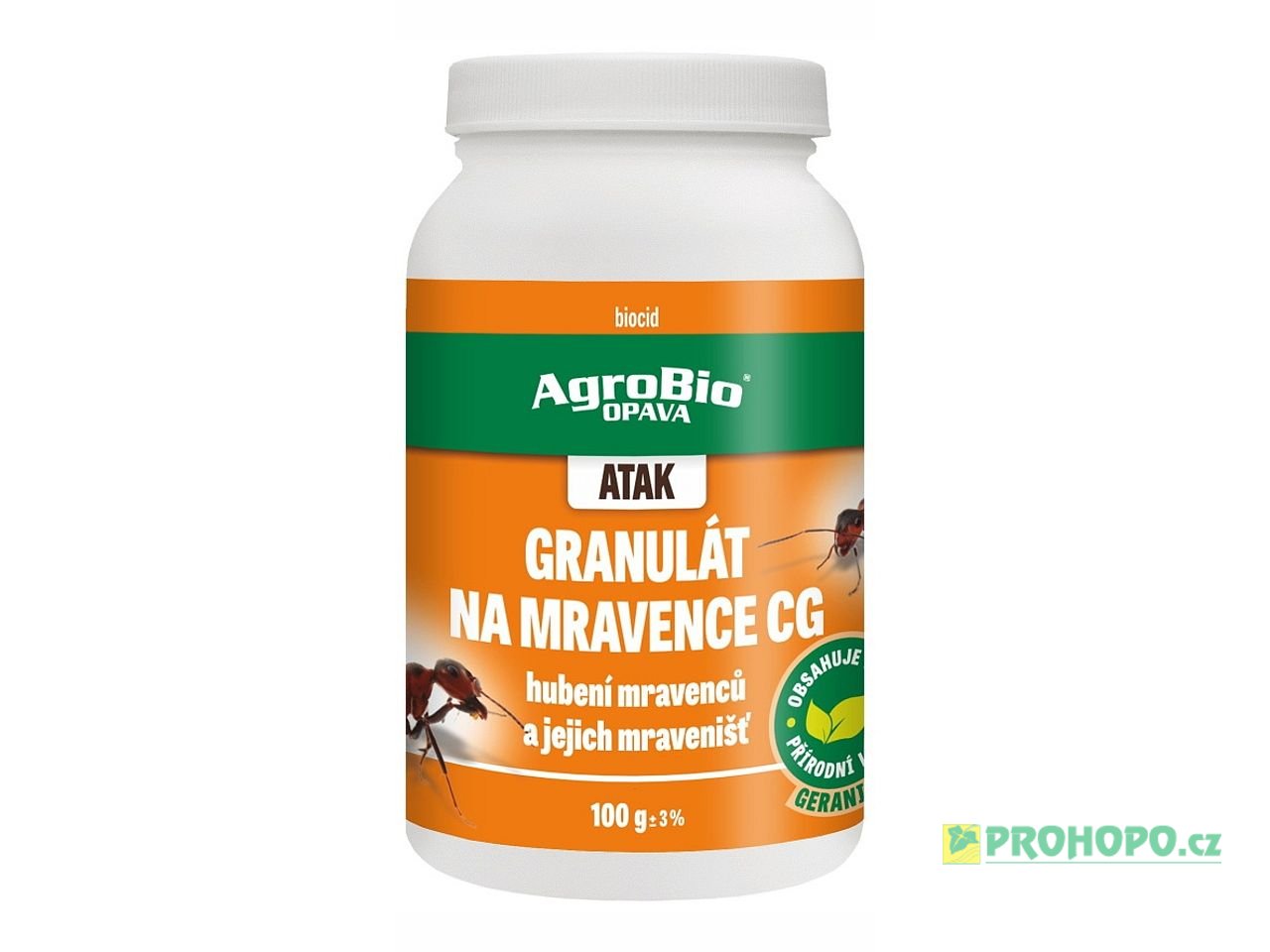 Atak CG granulát na mravence 100g - k likvidaci mravenců posypem