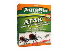 ATAK Sada proti klíšťatům a komárům 100+100ml - hubí a odpuzuje klíšťata a komáry