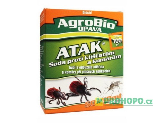 ATAK Sada proti klíšťatům a komárům 50+50ml - hubí a odpuzuje klíšťata a komáry