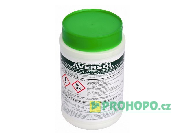 Aversol univerzální 1kg - přípravek proti okusu zvěří a proti poškození kmínků hlodavci