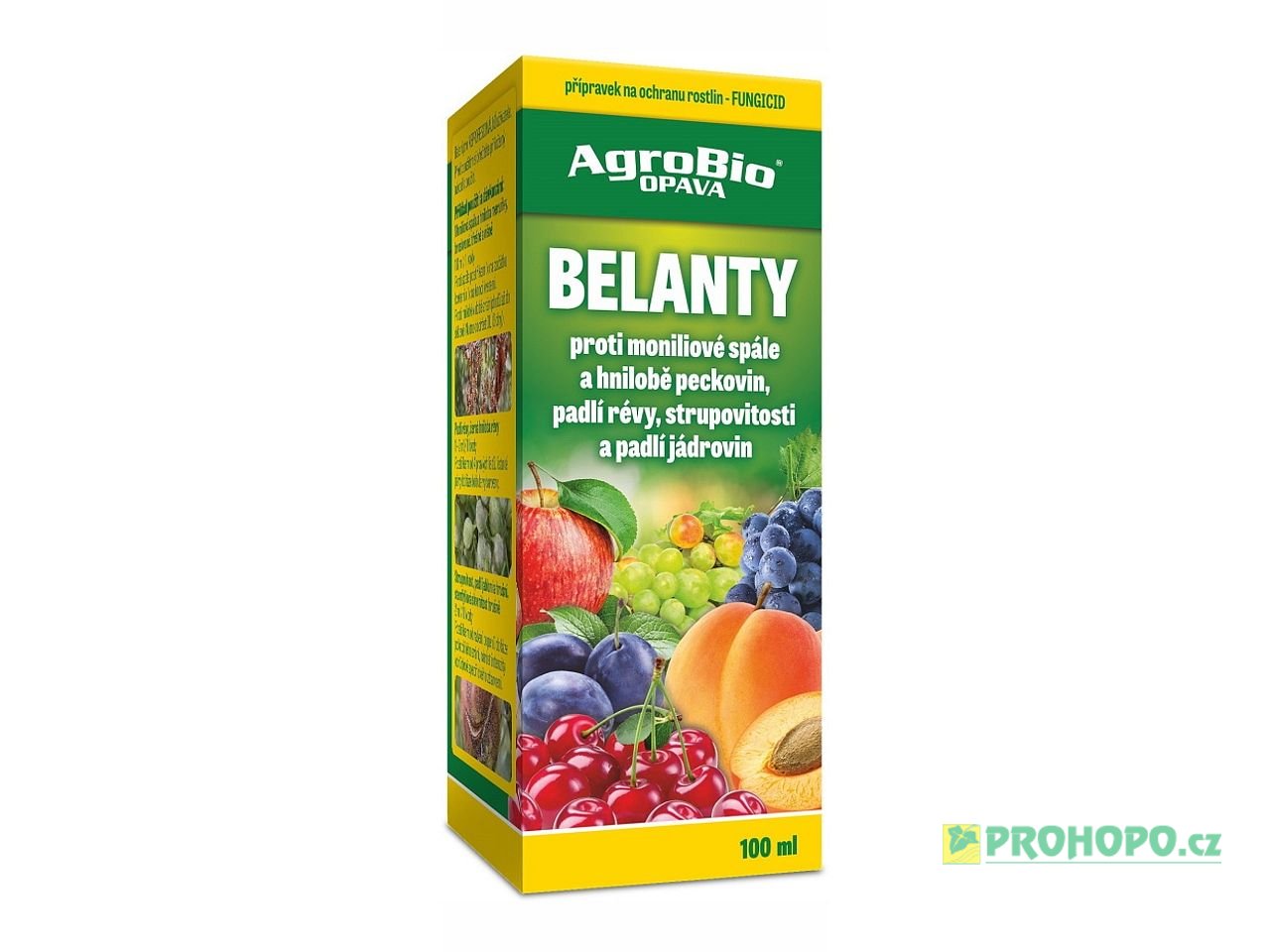 Belanty 100ml - proti moniliové spále a hnilobě peckovin a proti strupovitosti a padlí jádrovin
