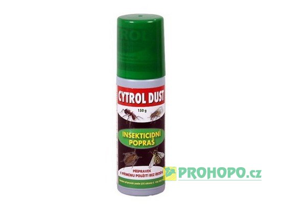 Cytrol Dust 150g - insekticidní popraš proti lezoucímu i létajícímu hmyzu 

