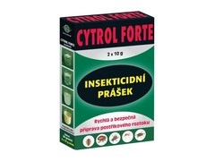 Cytrol Forte 2x10g - k hubení široké škály obtížného létajícího a lezoucího hmyzu, zejména štěnic