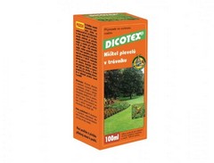 Dicotex 100ml - proti dvouděložným plevelům v okrasných, sportovních a účelových trávnících