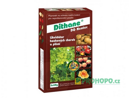 Dithane DG Neotec 3x40g - proti plísni bramborové, cibulové, okurkové, zelné a skvrnitostem