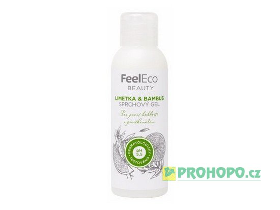 Feel Eco Sprchový gel 100ml Limetka & Bambus