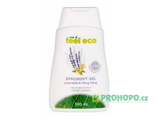 Feel Eco Sprchový gel 300ml Levandule & Ylang-Ylang