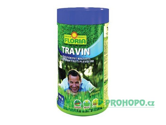 FLORIA Travin 0,8kg - pro výživu a udržování trávníků v bezplevelném stavu