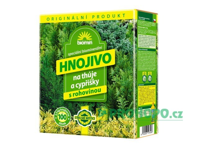 FORESTINA Biomin Hnojivo na thuje a cypřišky 2,5kg