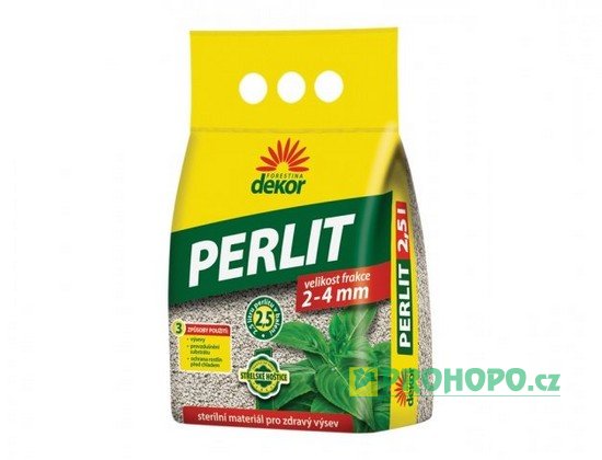 FORESTINA Dekor Perlit 2,5l - sterilní materiál pro zdravý výsev