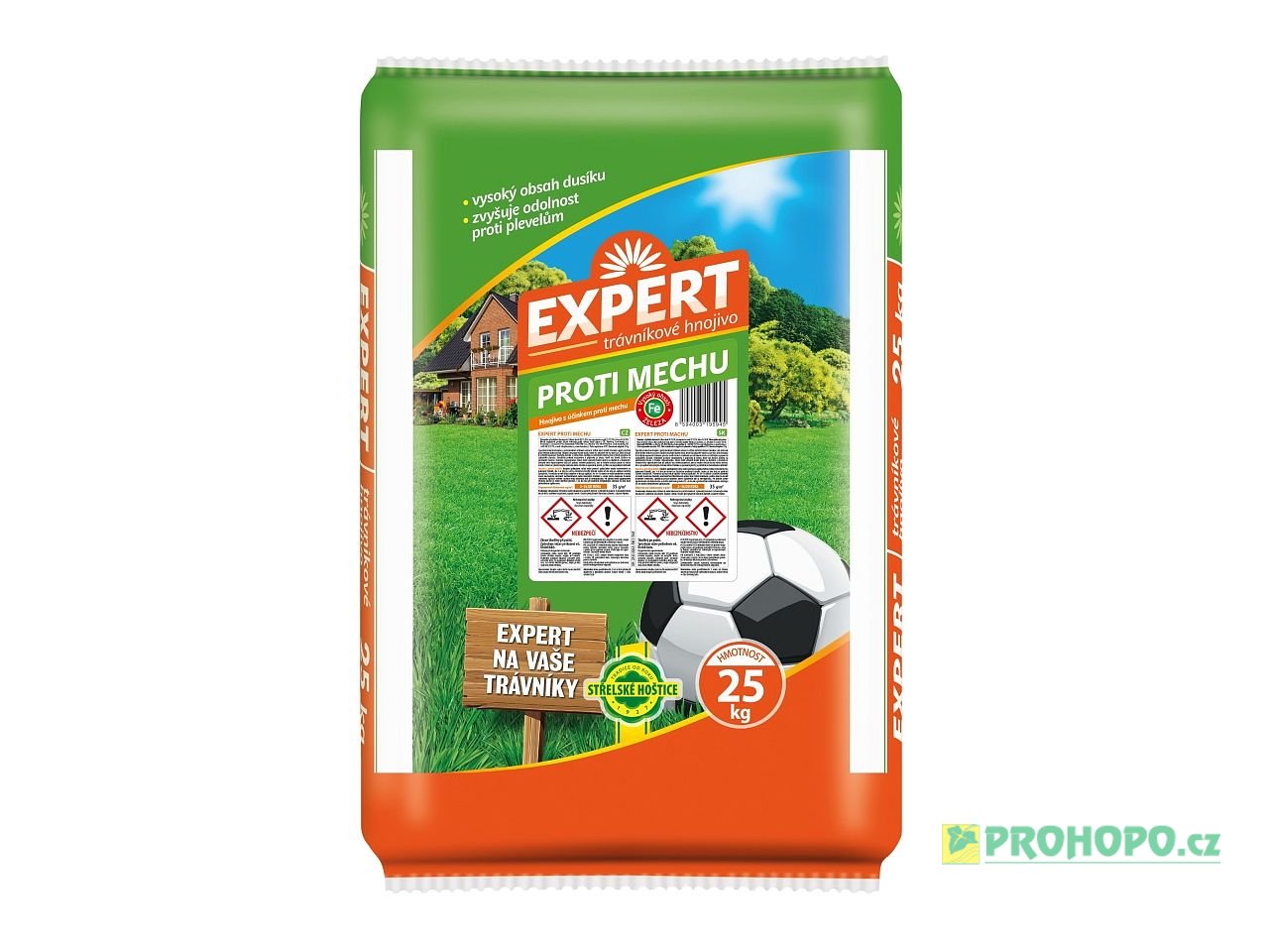FORESTINA Expert Proti mechu 25kg - k údržbě všech druhů trávníků s profesionálním účinkem