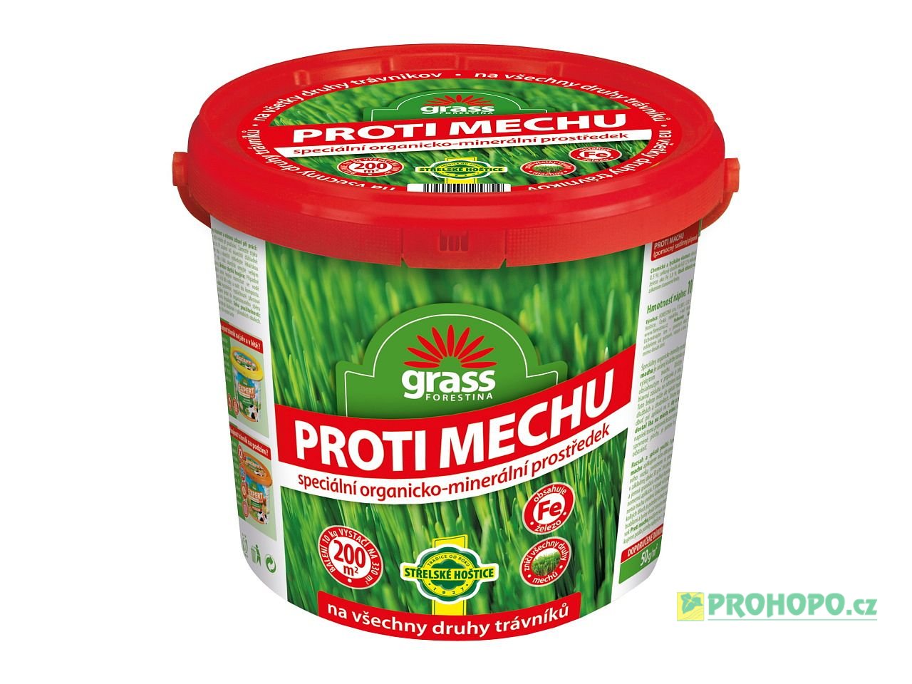 FORESTINA Grass Proti mechu 10kg - k údržbě všech druhů trávníků