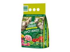 FORESTINA Hoštické Hnojivo Ovčí hnůj 2,5kg - obohacuje půdu o humus