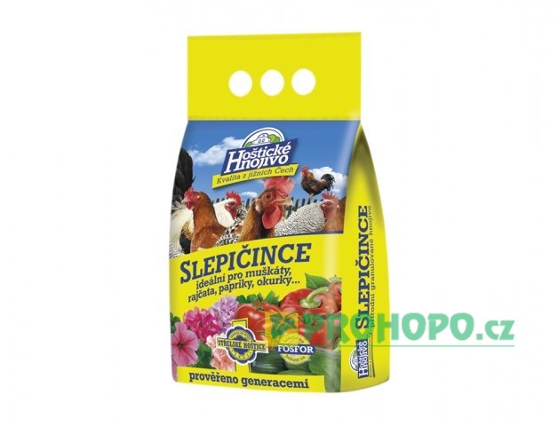FORESTINA Hoštické Hnojivo Slepičince granulované 2,5kg
