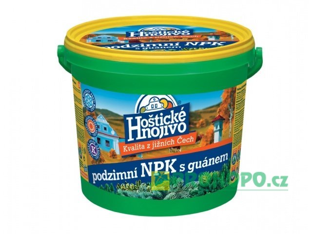 FORESTINA Hoštické podzimní NPK s guánem 4,5kg - přírodní hnojivo