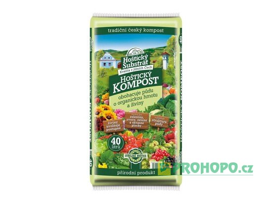 FORESTINA Kompost Hoštický 40l - pro obohacení půdy o organickou hmotu a živiny