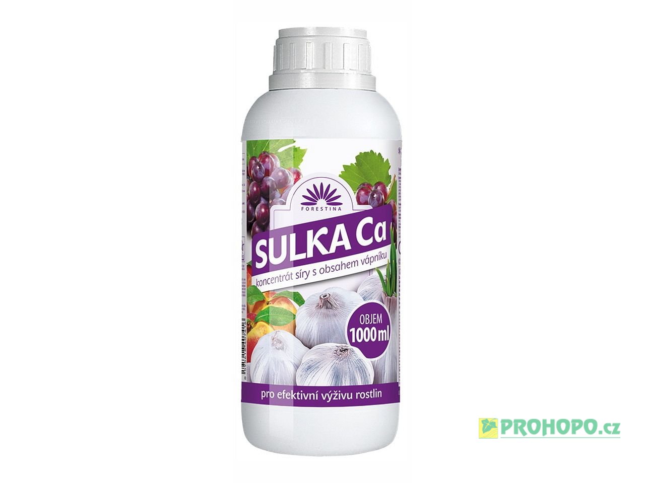 FORESTINA Mineral Sulka Ca 1l - prodlužuje dostupnost dusíku a snižuje kyselost pudy