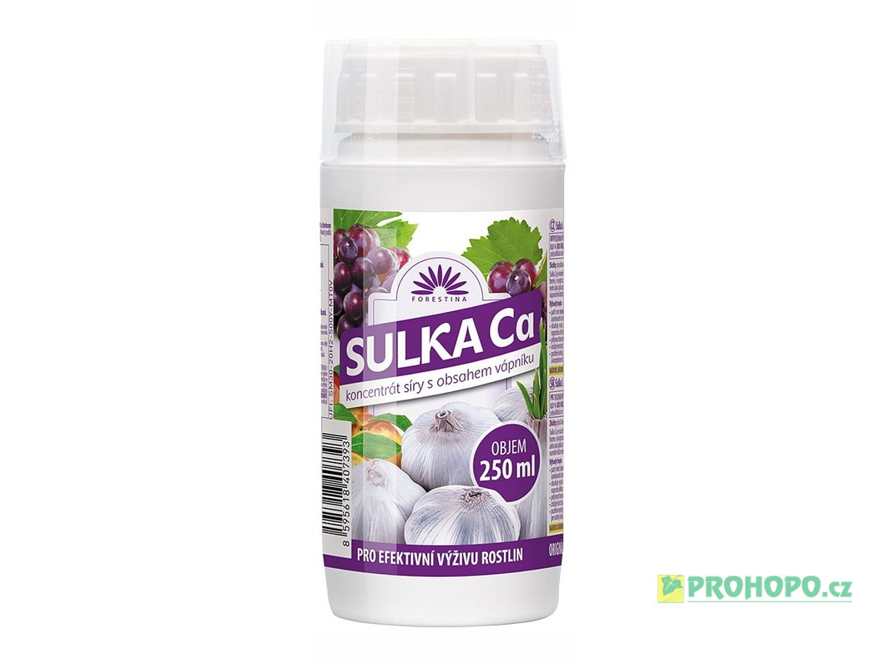 FORESTINA Mineral Sulka Ca 250ml - prodlužuje dostupnost dusíku a snižuje kyselost pudy