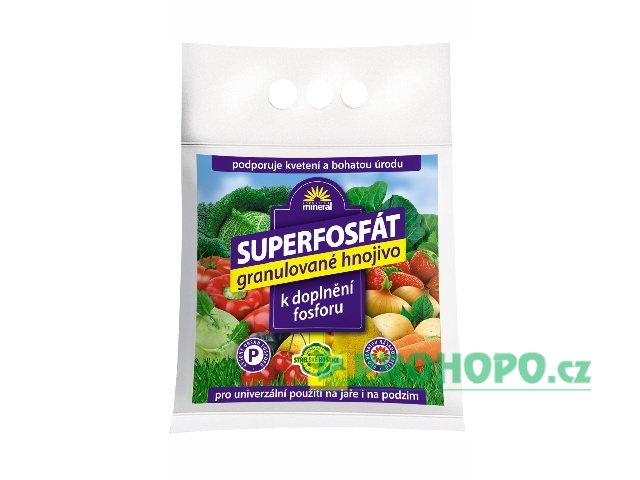 FORESTINA Mineral Superfosfát  2,5kg - pro doplnění fosforu