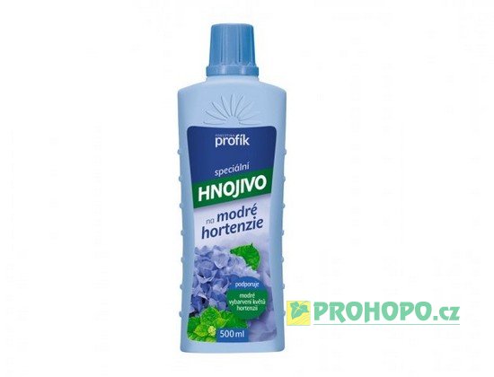 FORESTINA Profík Hnojivo na modré hortenzie 500ml - podporuje modré vybarvení květů