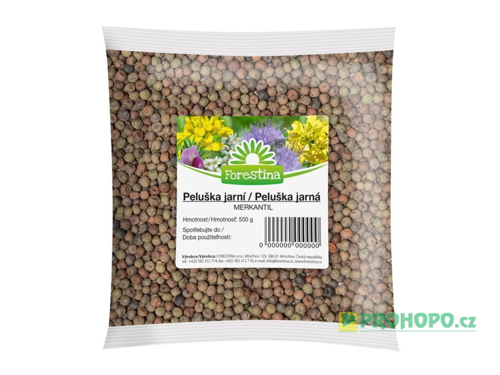 FORESTINA Semínko Peluška jarní 500g - merkantil pro zelené hnojení