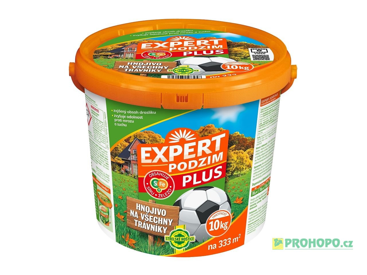 FORESTINA Trávníkové hnojivo Expert Podzim Plus 10kg - pro zvýšení odolnosti proti mrazu a suchu