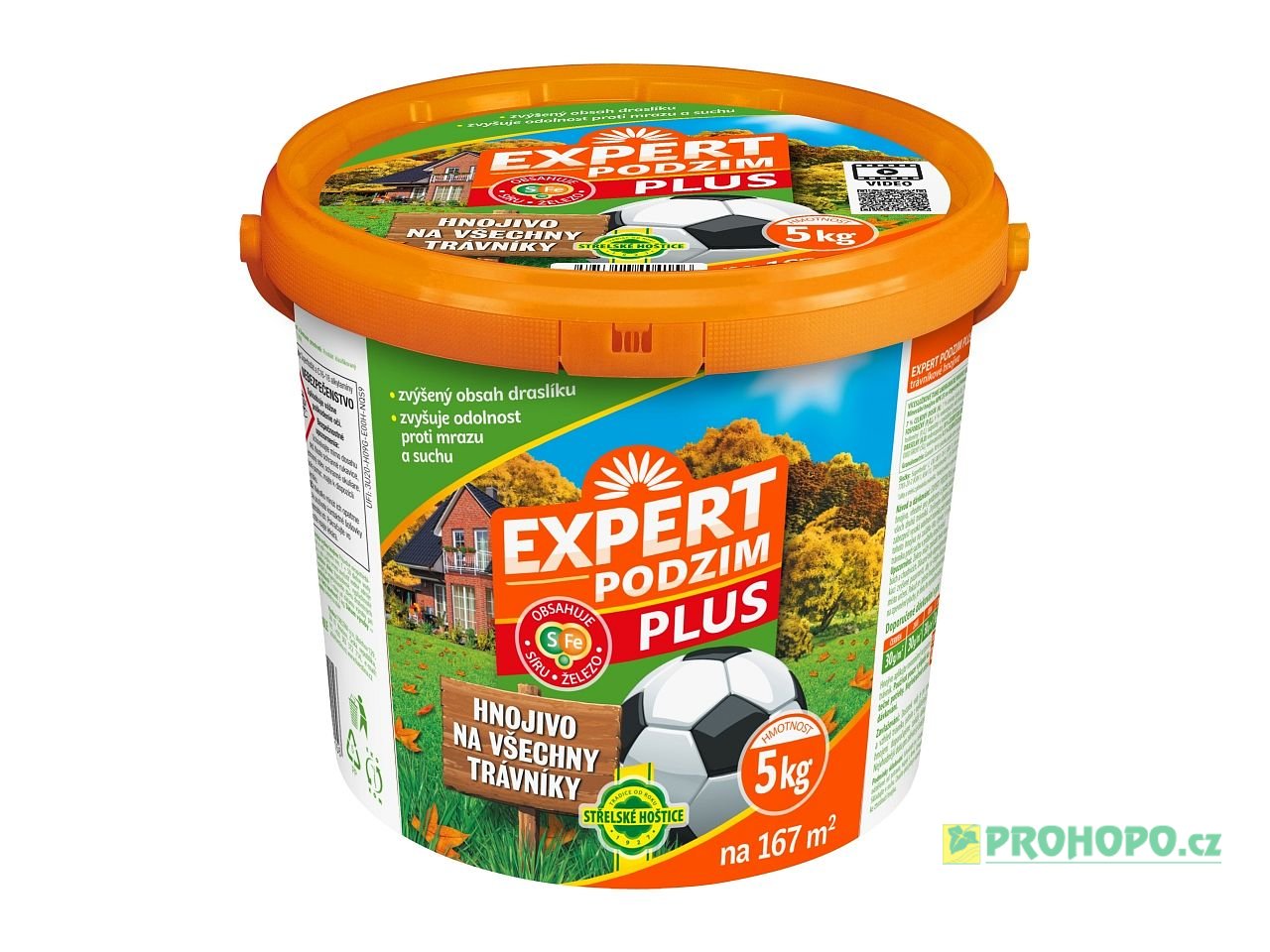 FORESTINA Trávníkové hnojivo Expert Podzim Plus 5kg - pro zvýšení odolnosti proti mrazu a suchu