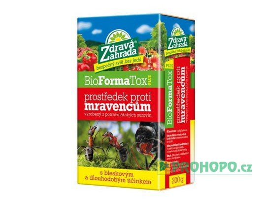 FORESTINA Zdravá zahrada - BioFormaTox Plus 200g - pro bleskovou biologickou likvidaci mravenců