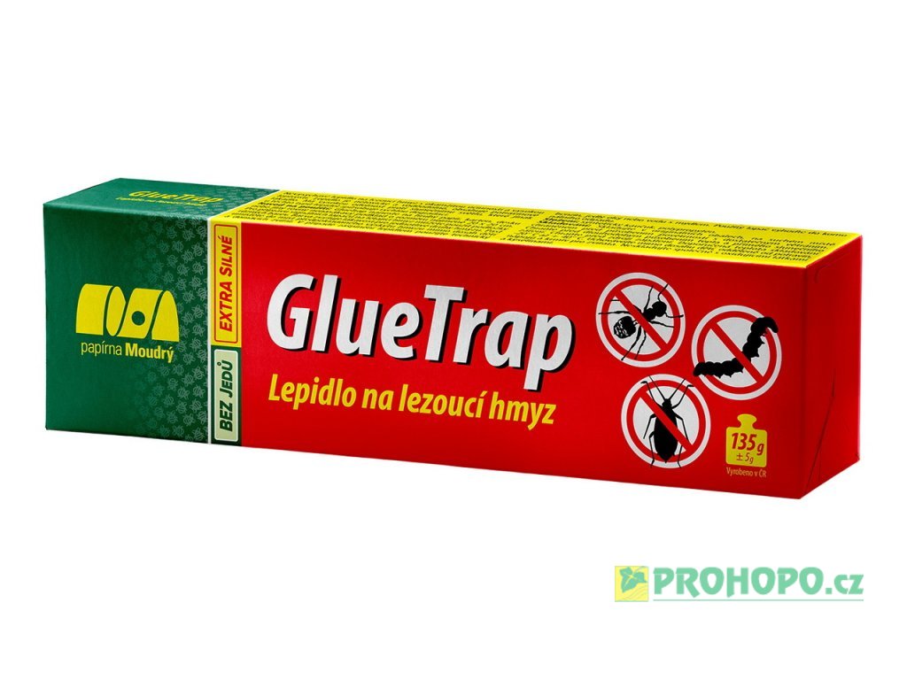 GlueTrap 135g - netoxický lep k odchytávání škodlivého a obtížného hmyzu