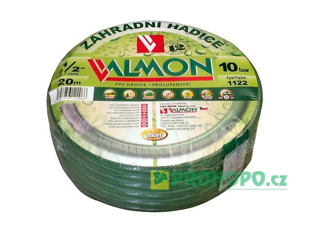 Hadice zahradní VALMON 1122  [1/2"] 20m, průhledná