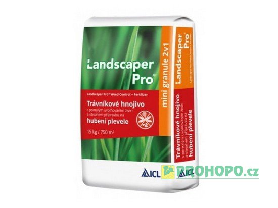 ICL Landscaper Pro Weed control 15kg - pro výživu a udržování trávníků v bezplevelném stavu