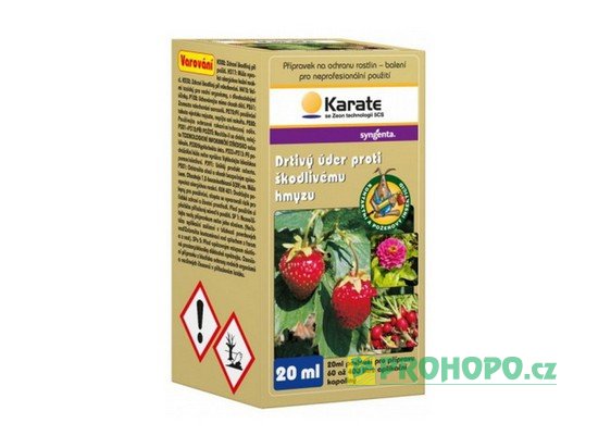 Karate Zeon 5 SC 20ml - k hubení savých a žravých škůdců ovoce, zeleniny a okrasných rostlin