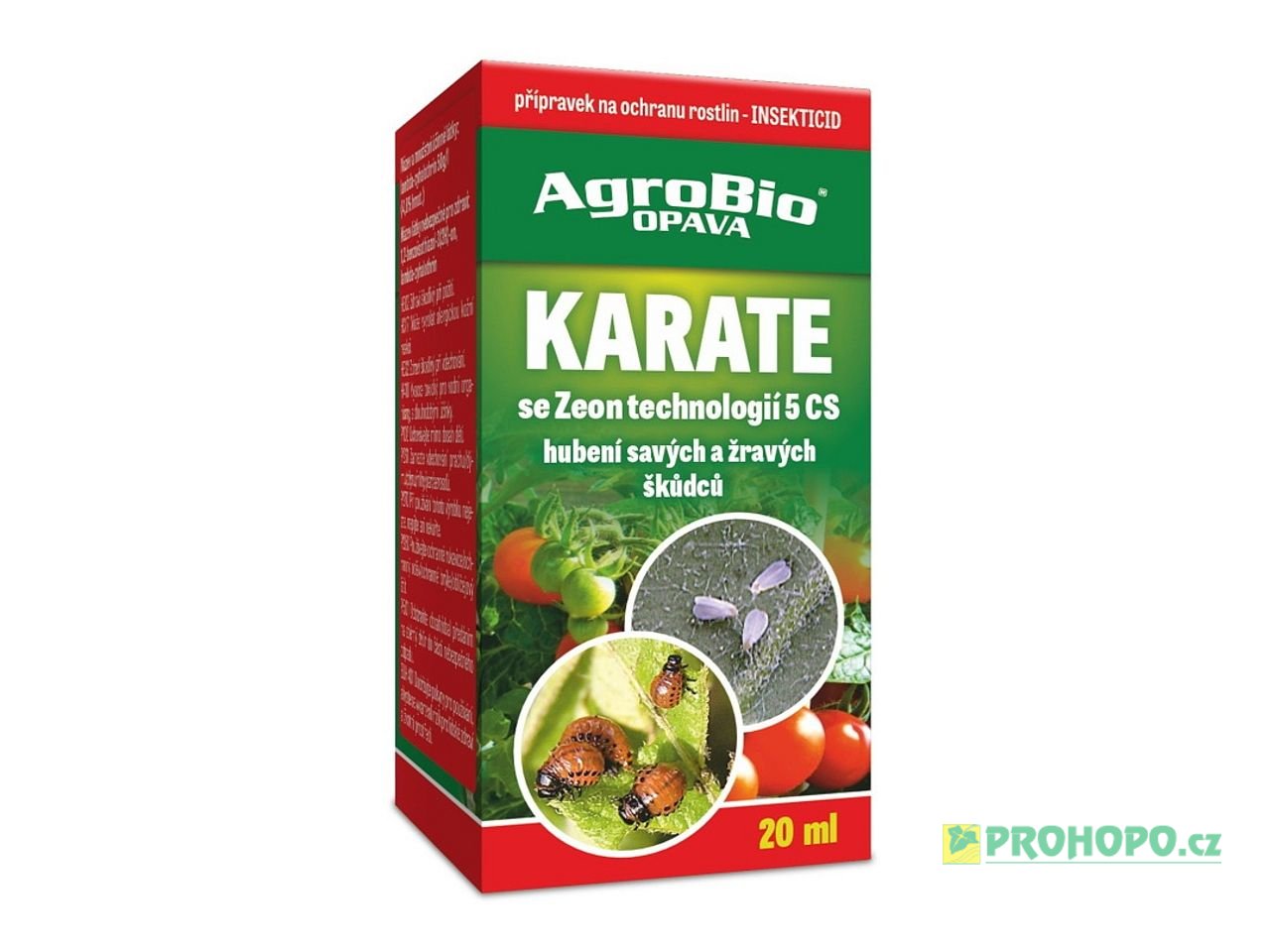 Karate Zeon 5 SC 20ml - k hubení savých a žravých škůdců