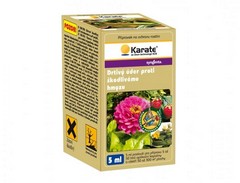 Karate Zeon 5 SC 5ml - k hubení savých a žravých škůdců ovoce, zeleniny a okrasných rostlin